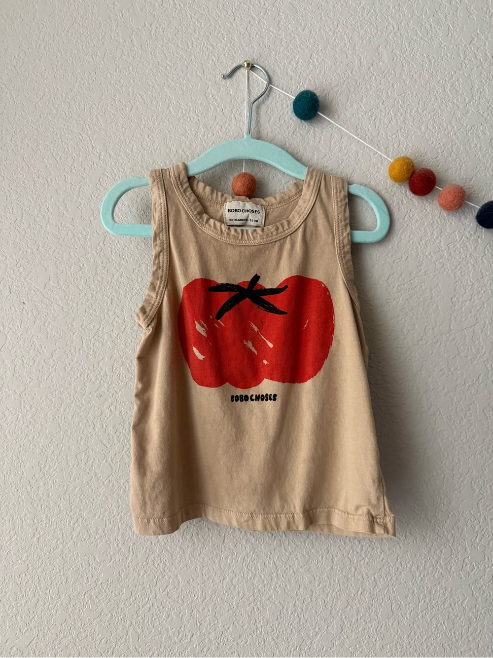 Bobo Choses tomato tank top
